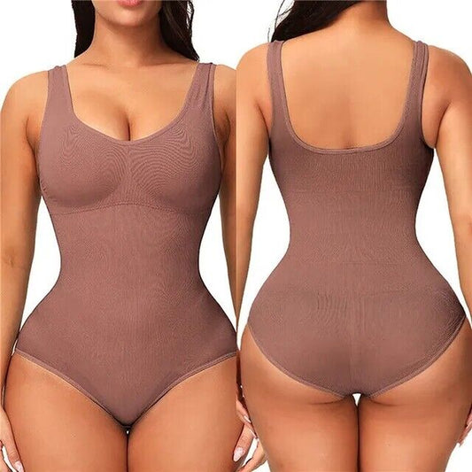 Women Seamless Shapewear Bodysuit Tummy Control Body Shaper Slimming Shapewear