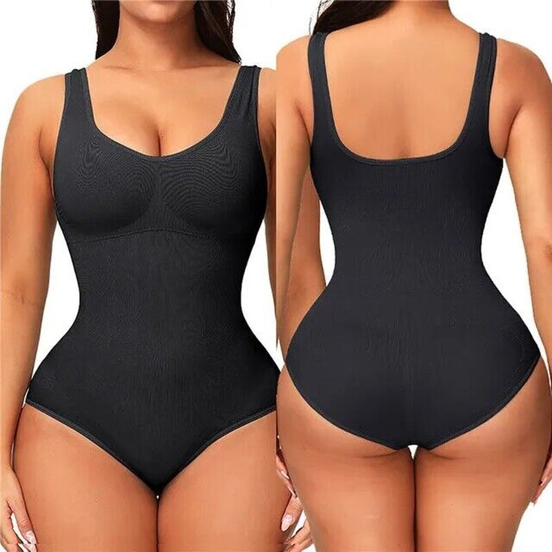 Women Seamless Shapewear Bodysuit Tummy Control Body Shaper Slimming Shapewear