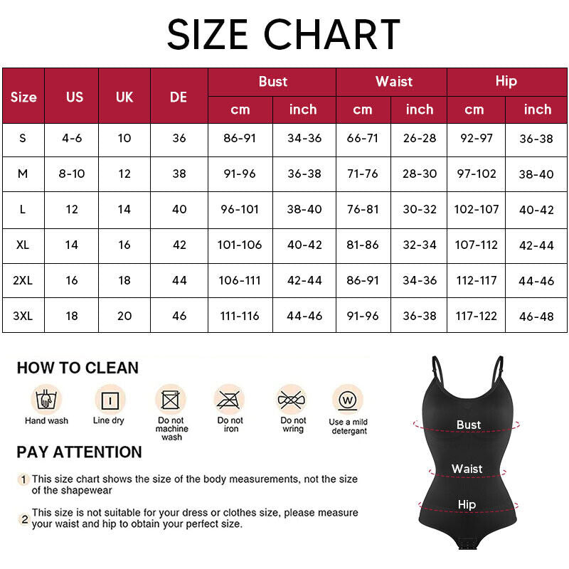 Women Seamless Shapewear Bodysuit Tummy Control Body Shaper Slimming Shapewear