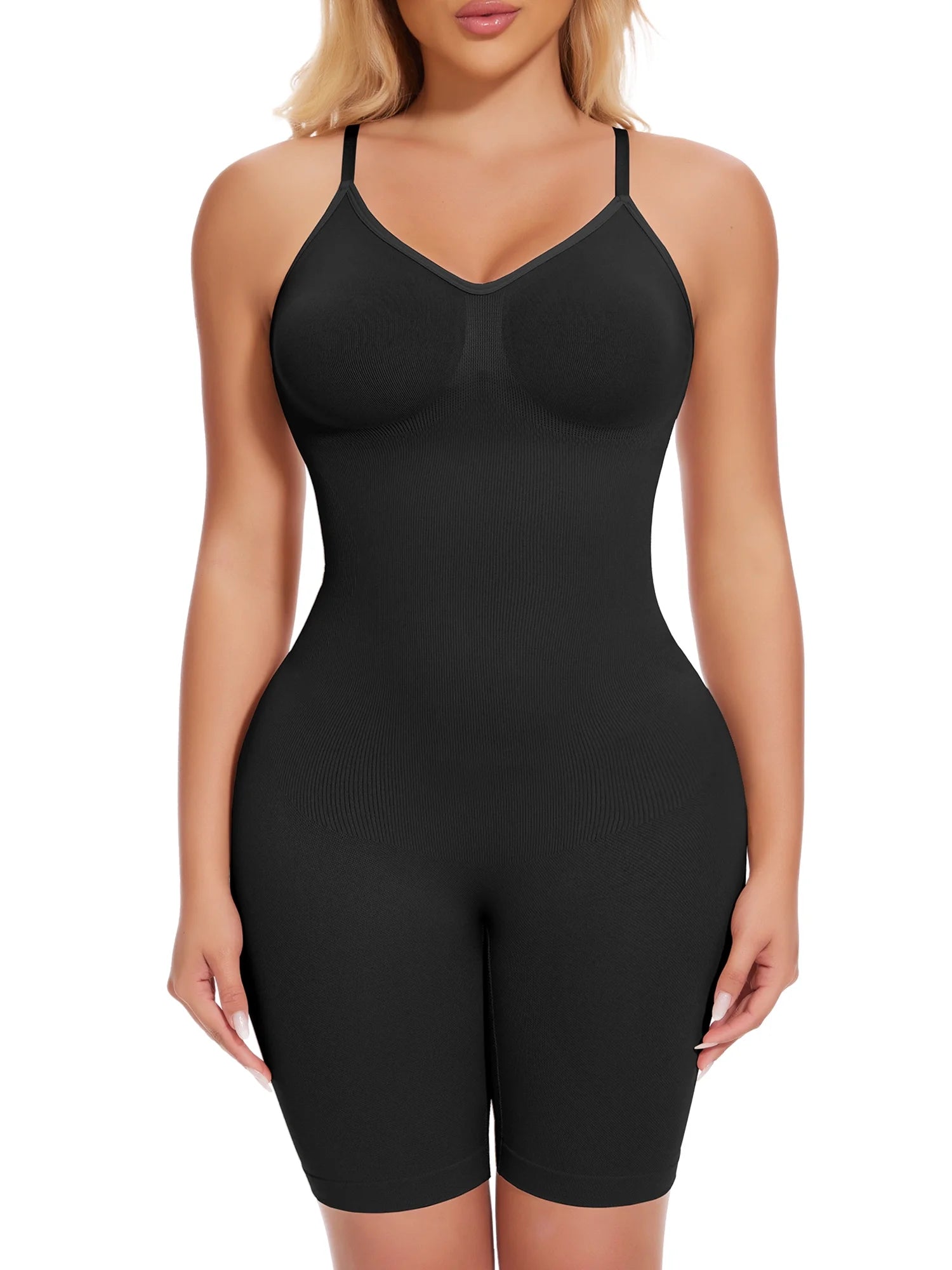 Shapewear Bodysuit for Women Tummy Control Shapewear Racerback Seamless Sculpting Body Shaper Tank Top