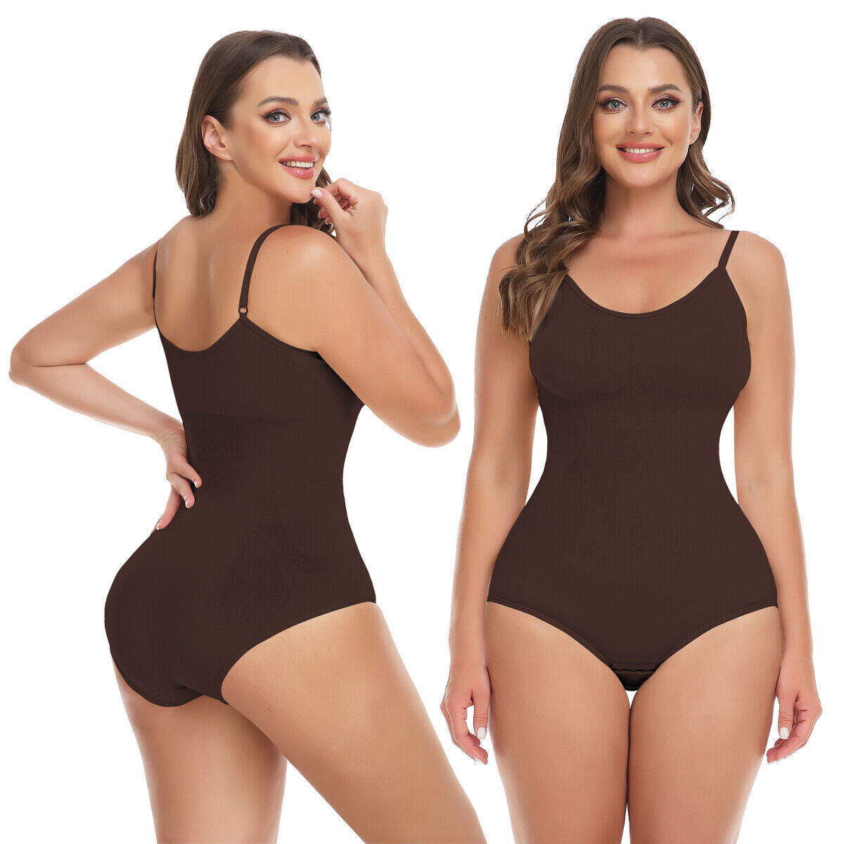 Women Seamless Shapewear Bodysuit Tummy Control Body Shaper Slimming Shapewear