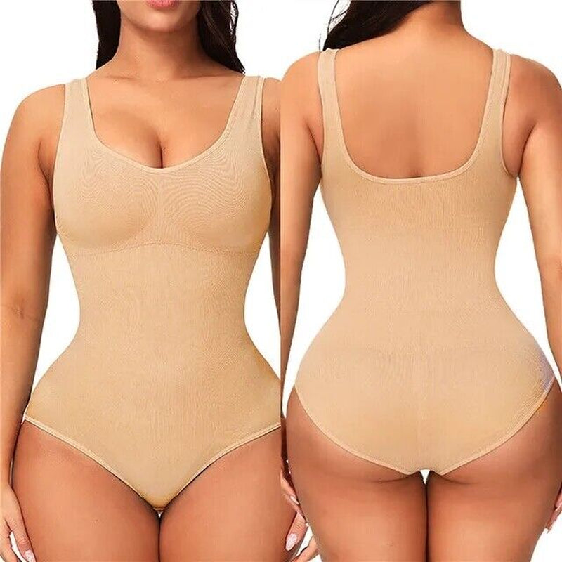 Women Seamless Shapewear Bodysuit Tummy Control Body Shaper Slimming Shapewear